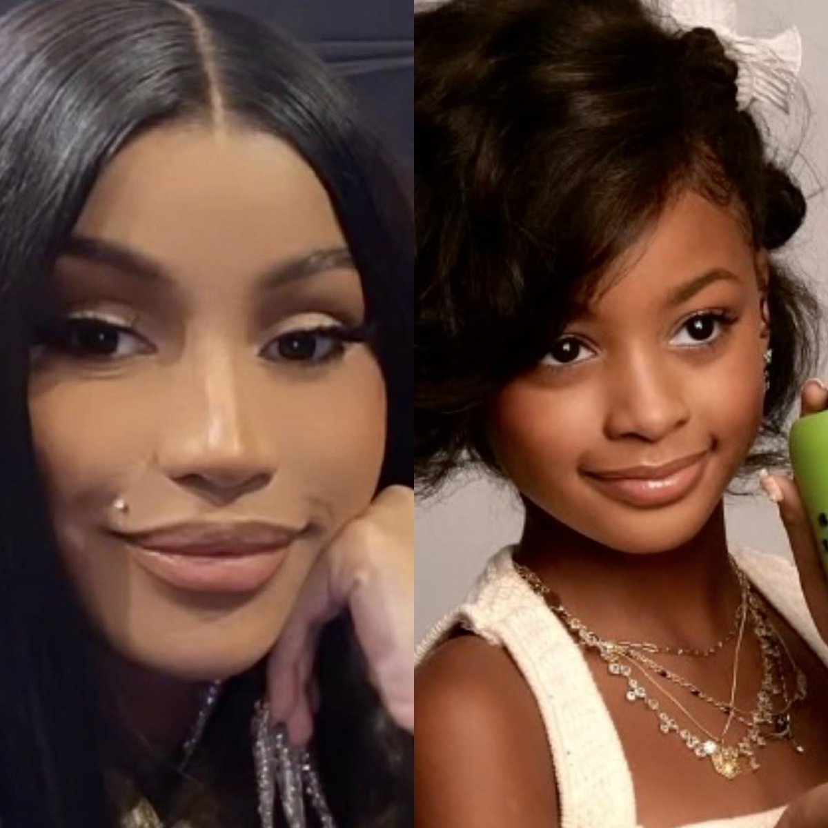 iamsumeyah's tweet photo. The lies garbz created of her changing her face multiple times will never work 😂😂 https://t.co/JGN4o41i4L