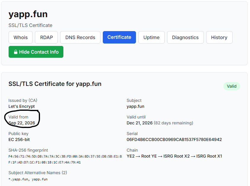 yappdotfun's tweet photo. Apparently @useyapdotfun rugged?

This is funny because earlier people compared us to them and said we were a copy, but we started building before them. As you can see below we registered our domain 3 days before them, and we will keep building.

Every yapper deserves to get paid for all the yapping. Thats why we are here.

Launch something then buy on @fomo and start yapping to get paid. 

https://t.co/J1D3oJlgdr
