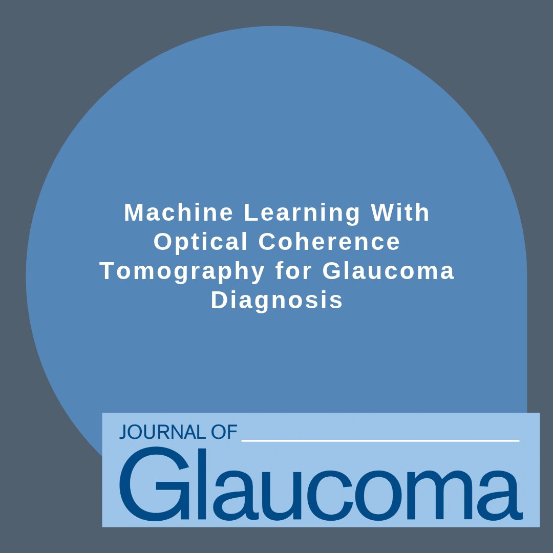 JOGJournal's tweet photo. NEW ARTICLE: "Machine Learning With Optical Coherence Tomography for Glaucoma Diagnosis" by Costa, Zangalli, Gomi, and Jammal.

Read more: https://t.co/RSarSzwPVs

@WorldGlaucoma
#JoG #JournalOfGlaucoma https://t.co/ckVPRxLFJz