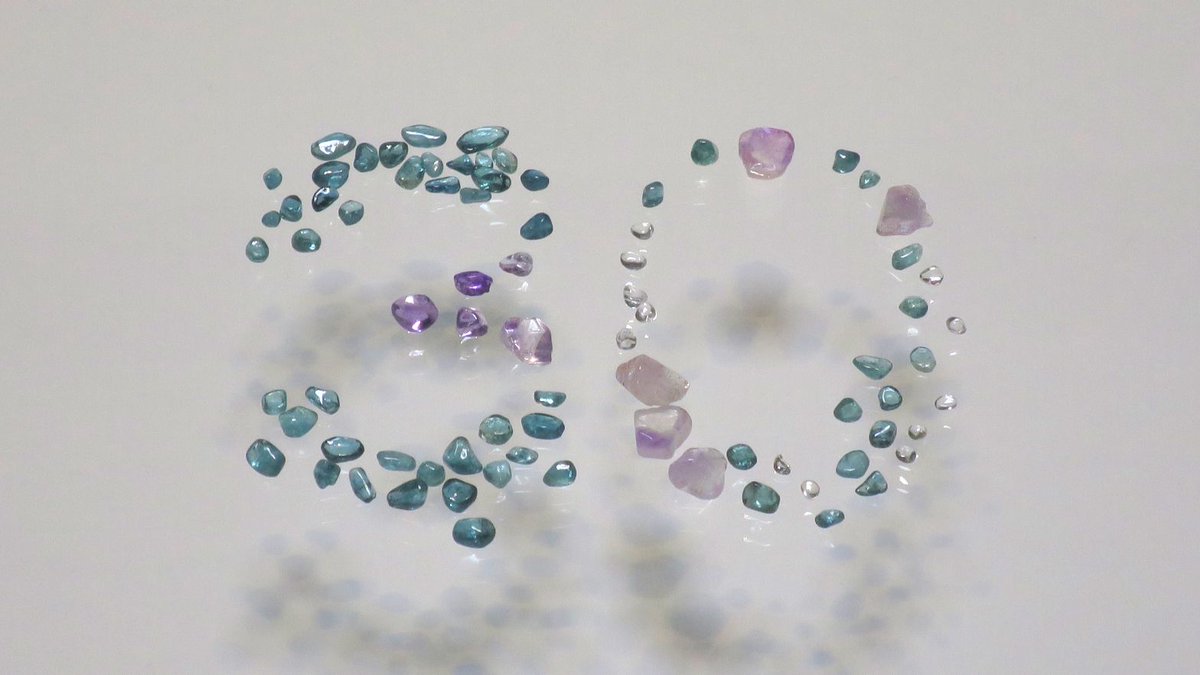 Sand_Therapy's tweet photo. tourmaline, amethyst, etc. https://t.co/XerofARqL6