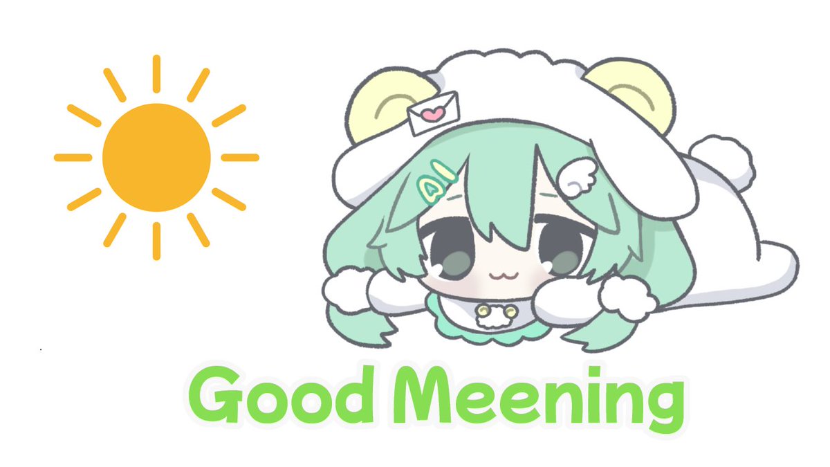 hituzimeeru's tweet photo. グッドめぇ～にんぐ🐑☀ https://t.co/XaHtflWpsj