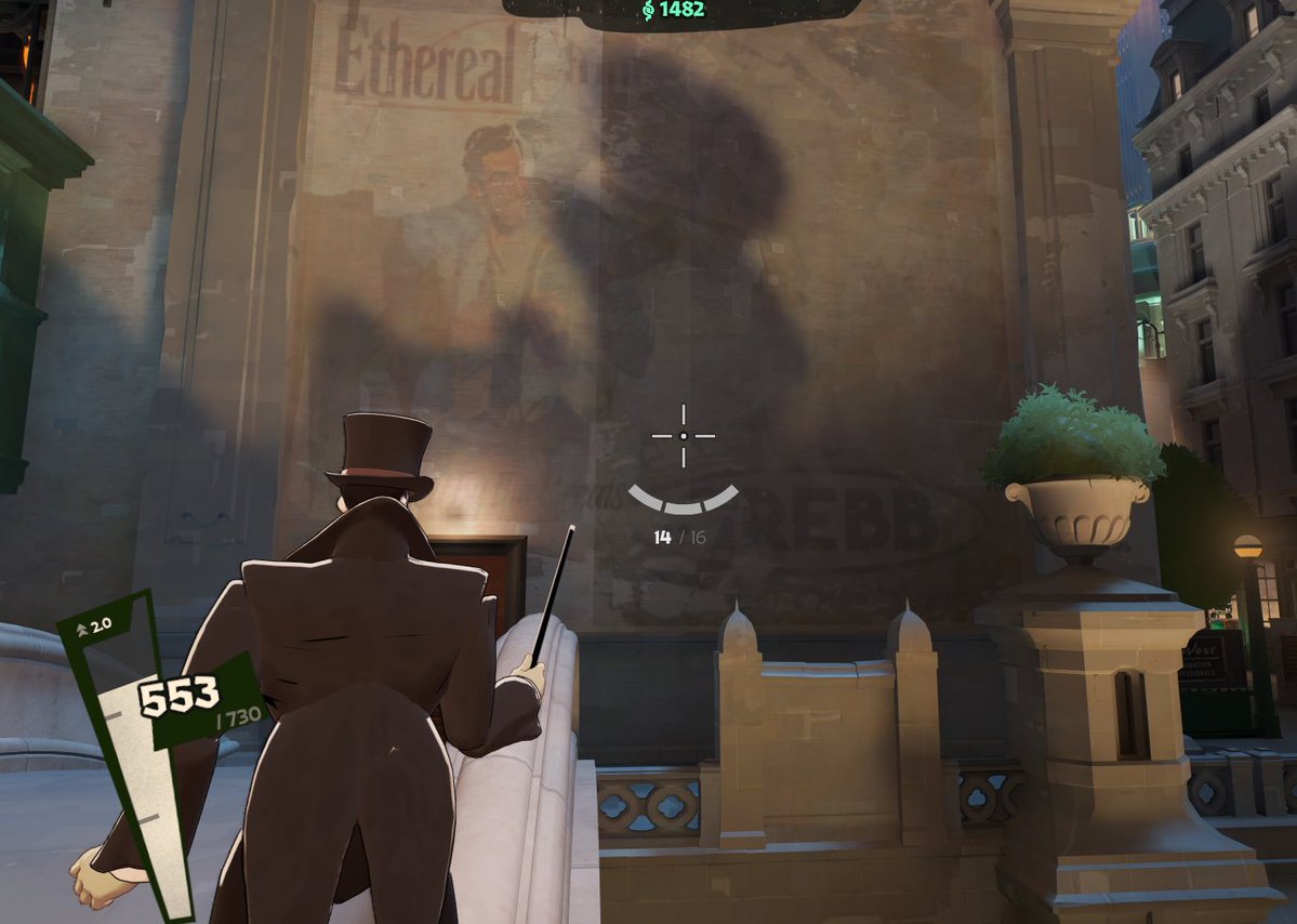 rebbford's tweet photo. 100% deadlock psychosis onset. the PATRON is speaking to me! i am choosing to believe this shadow is sinclair's hat and that's my name. PATRON I AM LISTENING! https://t.co/80k3w9mUqM