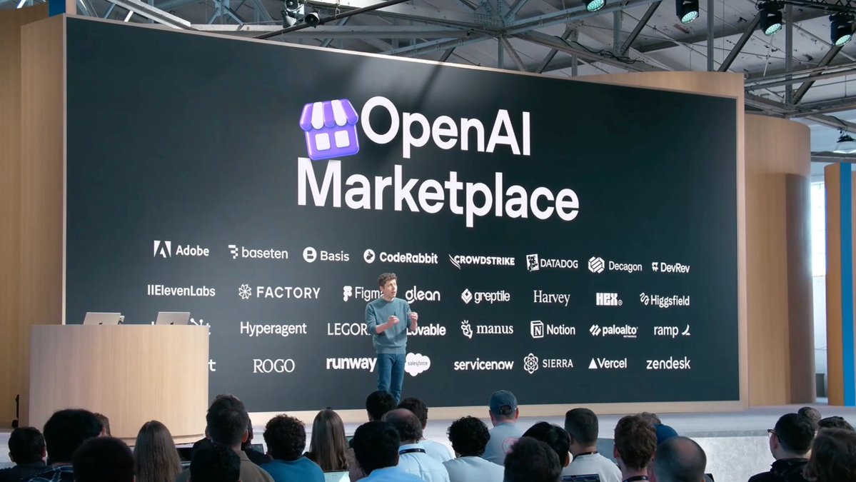Oh, and one more thing: We’re a launch partner for the @​OpenAI Marketplace. Which means you can now put part of your existing OpenAI commitment toward Notion 🫡 📷