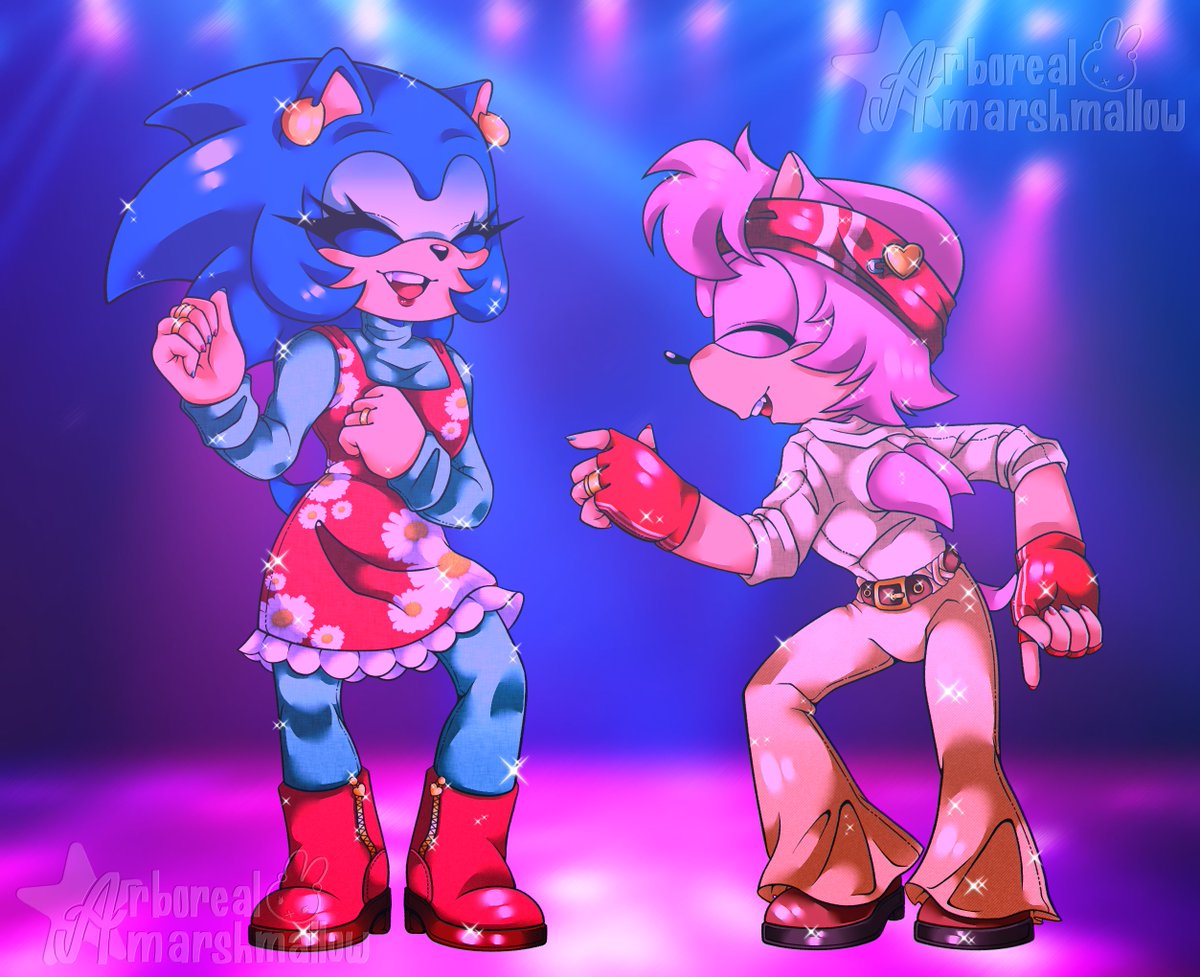 marshmallow2625's tweet photo. ⨾💿✮˚.⋆ 𝙇𝙚𝙩'𝙨 𝙂𝙧𝙤𝙤𝙫𝙚 𝙏𝙤𝙣𝙞𝙜𝙝𝙩 ⋆.✮💿⨾𝄞

#sonamyweek2026tumblr 𝑫𝒂𝒚 04: 𝑺𝒑𝒂𝒓𝒌/𝑫𝒊𝒔𝒄𝒐🕺🏻✨

#sonamy #sonamyweek #SonicTheHedegehog #AmyRose #art #fanart #artmoots #sonamyweek26 #Disco https://t.co/bvt6gTJrMz