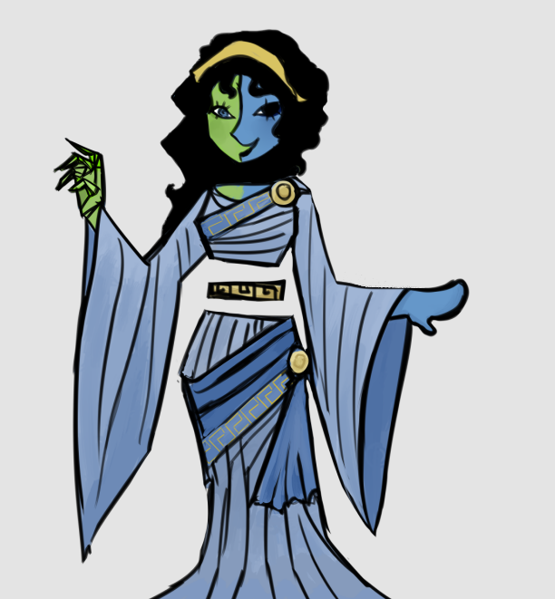 yjouu7's tweet photo. Old art of my ENA oc. She's based on sobriety and alcoholism. I'll probably draw her more often 

#enaoc https://t.co/MWROOsJAOm