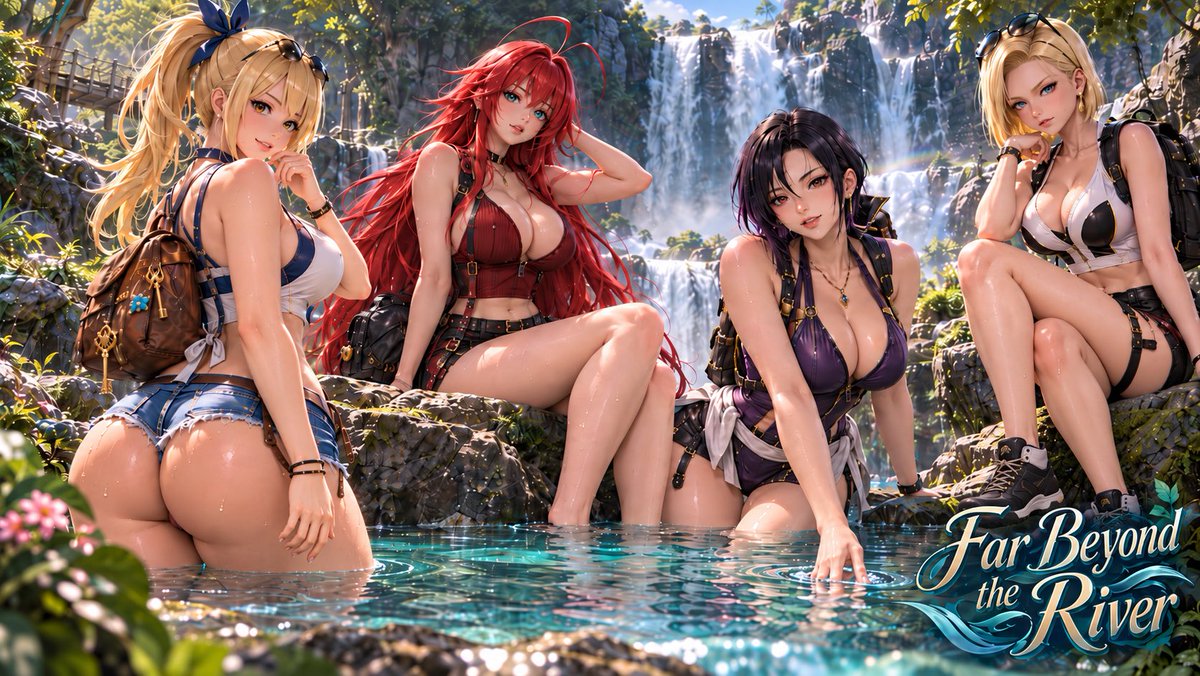 ZenpaiAssoc's tweet photo. Found the perfect place to cool off. 💦🌿 Between the waterfall, crystal-clear water, and a view this good, nobody’s in a hurry to keep hiking.

Visit https://t.co/maE0DbYSQ5 for more🫣
#anime #animeart #waifu #collectible #zenpaiassociation https://t.co/vgsD9xr5Ss