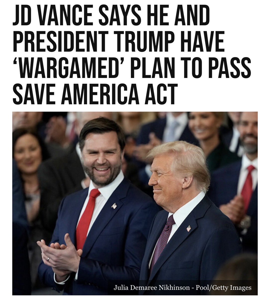 GuntherEagleman's tweet photo. LFG!! Whatever it takes!  

Pass the SAVE America Act! https://t.co/106hHKLKMo