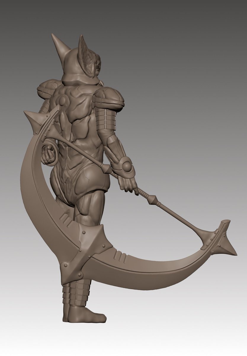 kaijuworksSUNU's tweet photo. メフィラス星人スライサー

3Dモデル完成しました！

ウメサマで惚れたのでステージ用スーツを元に作りました！
武器はスーツデザインを参考にしつつカッコいい箇所は大怪獣ラッシュのデザインを入れました
#ウルサマ大阪　#ウメサマ
#ウルトラヒーローズEXPO
#大怪獣ラッシュ
#SUNUのデジタル造形工房 https://t.co/saaLSBLlY5