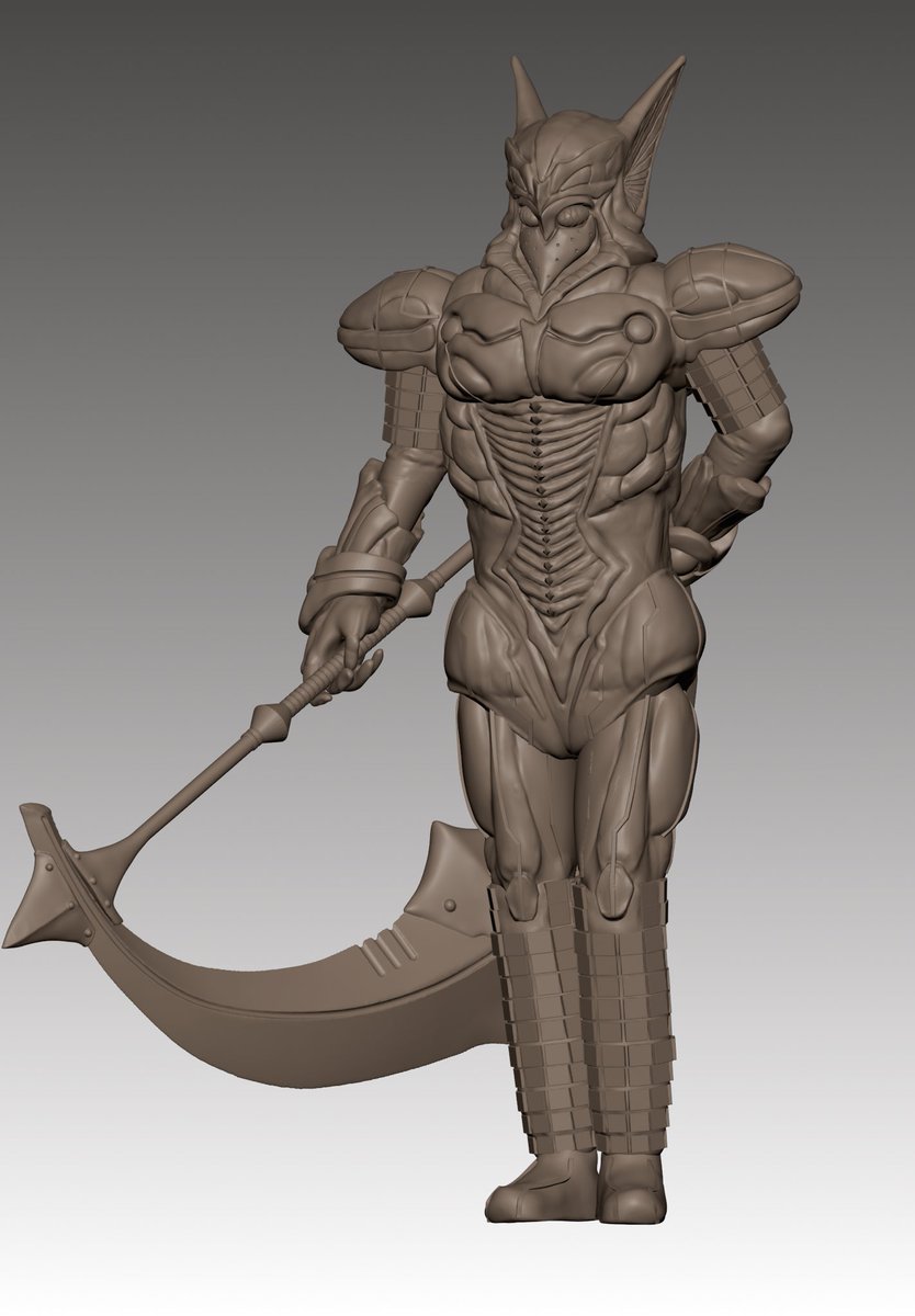 kaijuworksSUNU's tweet photo. メフィラス星人スライサー

3Dモデル完成しました！

ウメサマで惚れたのでステージ用スーツを元に作りました！
武器はスーツデザインを参考にしつつカッコいい箇所は大怪獣ラッシュのデザインを入れました
#ウルサマ大阪　#ウメサマ
#ウルトラヒーローズEXPO
#大怪獣ラッシュ
#SUNUのデジタル造形工房 https://t.co/saaLSBLlY5