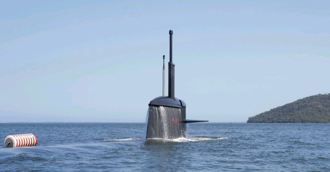 GBNDefense's tweet photo. Submarino “Almirante Karam” conclui primeira imersão estática e avança para provas de mar.

Saiba mais acessando GBN Defense - A informação começa aqui https://t.co/YcvG6wHGox