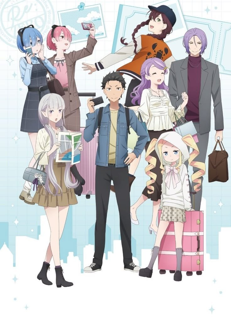 DarkFoxsbl4's tweet photo. Re:Zero: Fashion for the Better 😭 https://t.co/QzkI9fgK8e