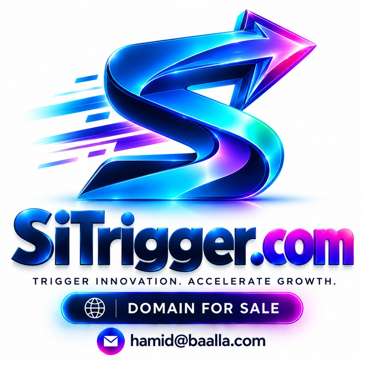 HamidBaalla2's tweet photo. https://t.co/9jyoPNSY5o  Trigger Innovation. Accelerate Growth.

A powerful, action-driven domain ideal for AI automation, marketing technology, smart systems, cybersecurity, or digital solutions.

#AI #Automation #MarketingTech #Innovation #DomainForSale https://t.co/BdAj20RAzt