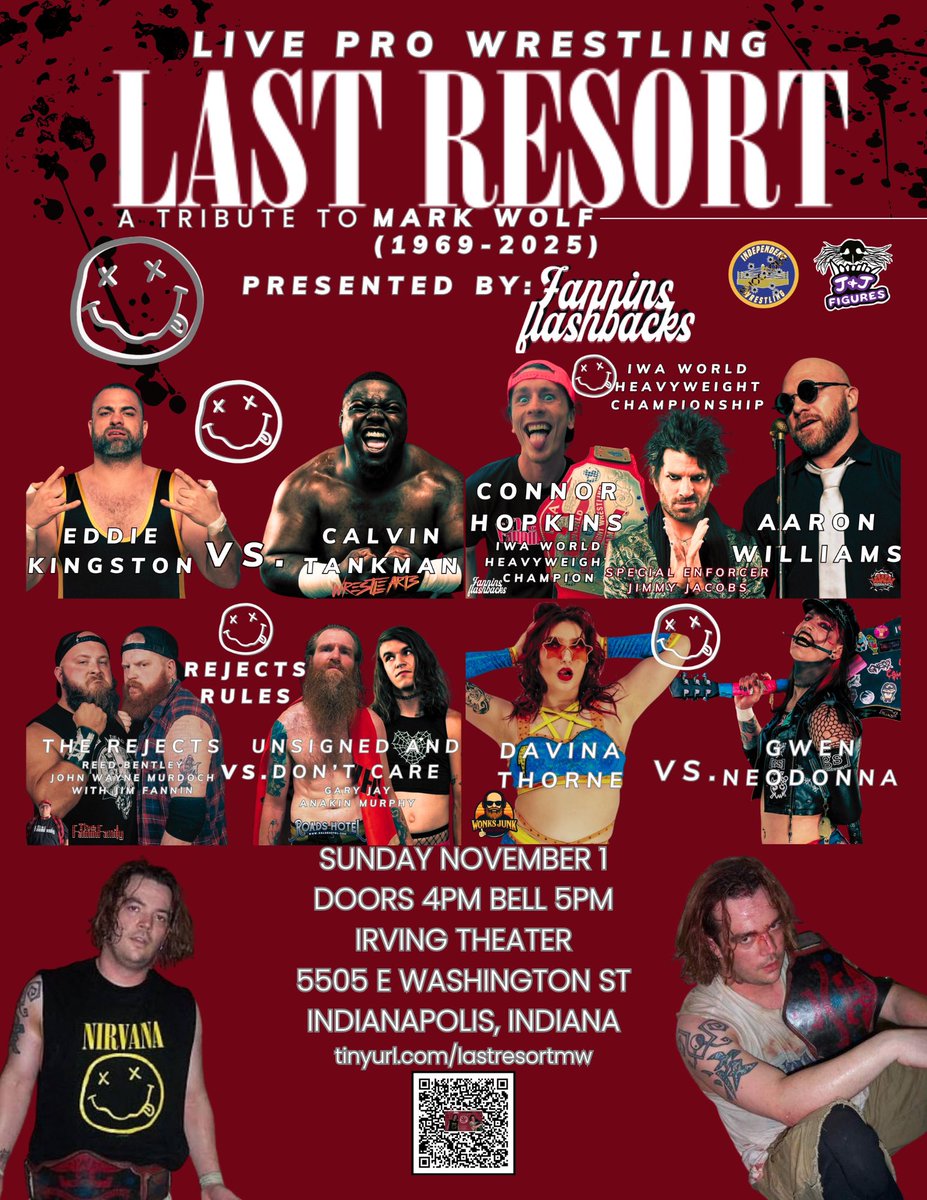 jfannin73's tweet photo. 5 VIP and 8 front row tickets remain for #LastResortMW on 11/1 so make sure you get your tickets now! VIP gets free admission into the meet &amp; greet and live recording of #FanninsFlashbacks pre-show along with 2 different collectors posters to get signed by everyone https://t.co/xWLXqOuObd