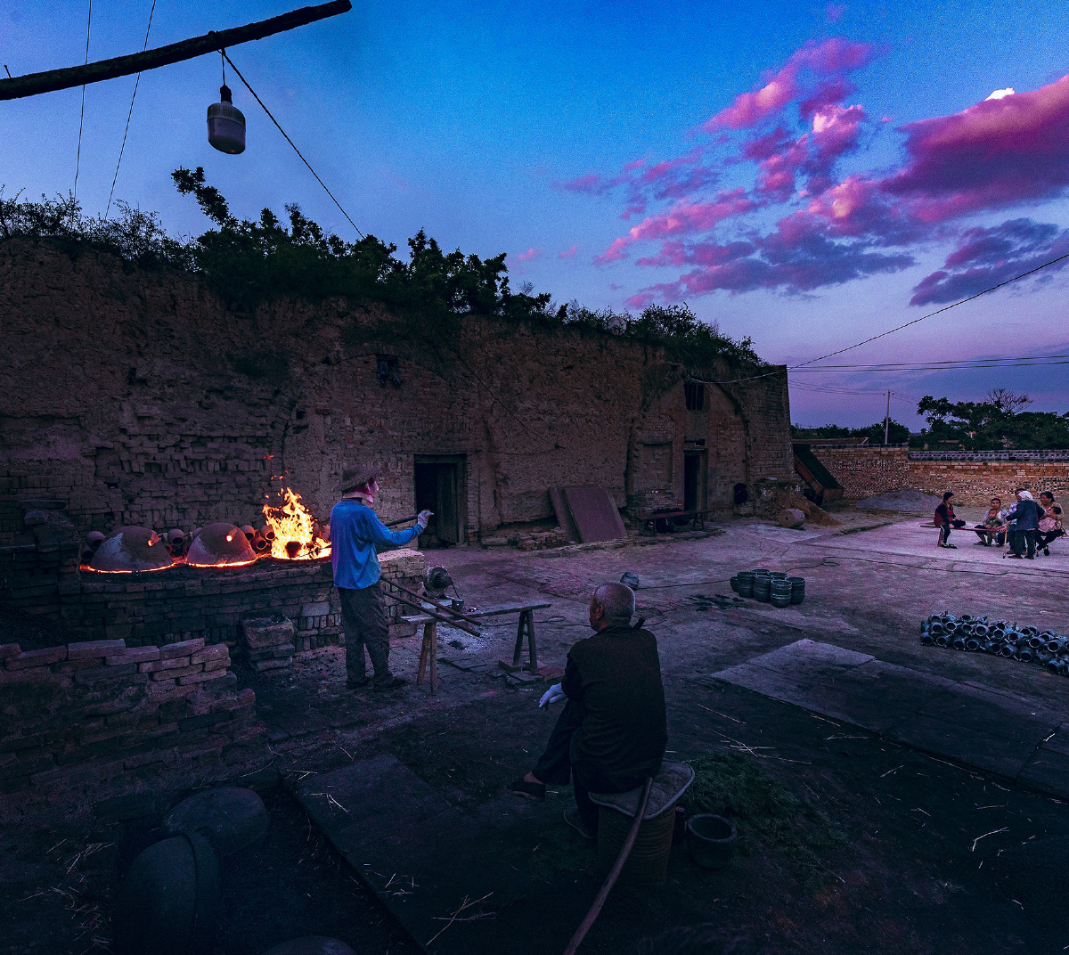 _route13's tweet photo. At dusk, the phosphorous light from the old cannon echoes the history of the once-poor village. https://t.co/ACt8OHvhBM