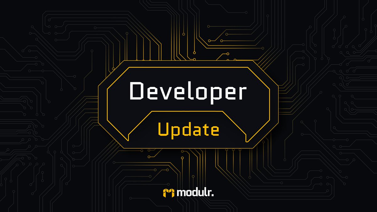 Modulr_Robotics's tweet photo. Dev update 🧵 I've been quiet on here, but not in the repo. Here's what we built for Modulr 👇 https://t.co/T8UB2D0fKF