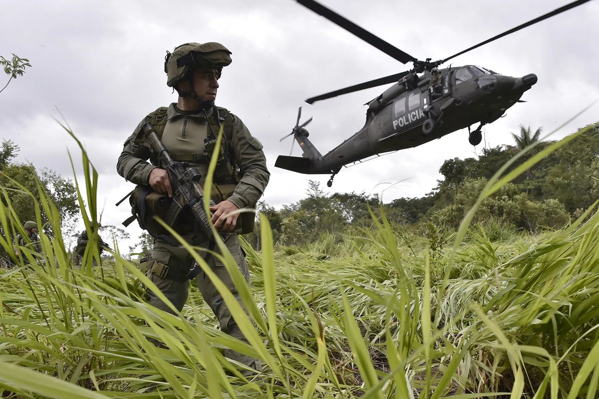 glanton1849's tweet photo. Veterans of Colombia's US-trained security forces have appeared as mercenaries in Libya, Haiti, Yemen, and Sudan. https://t.co/dZ13NQRMy0