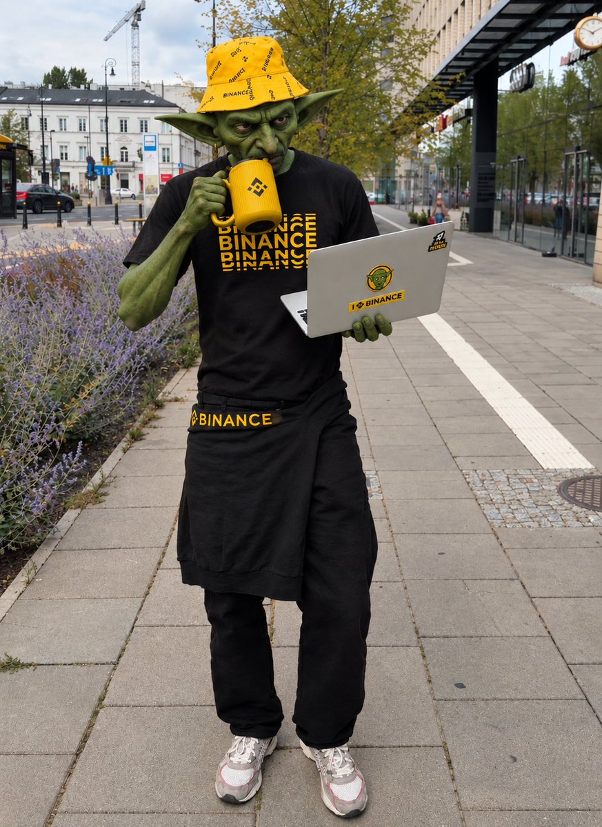 goblinonsolfun's tweet photo. @binance KOBLIN is outside https://t.co/NxmR72oTP5