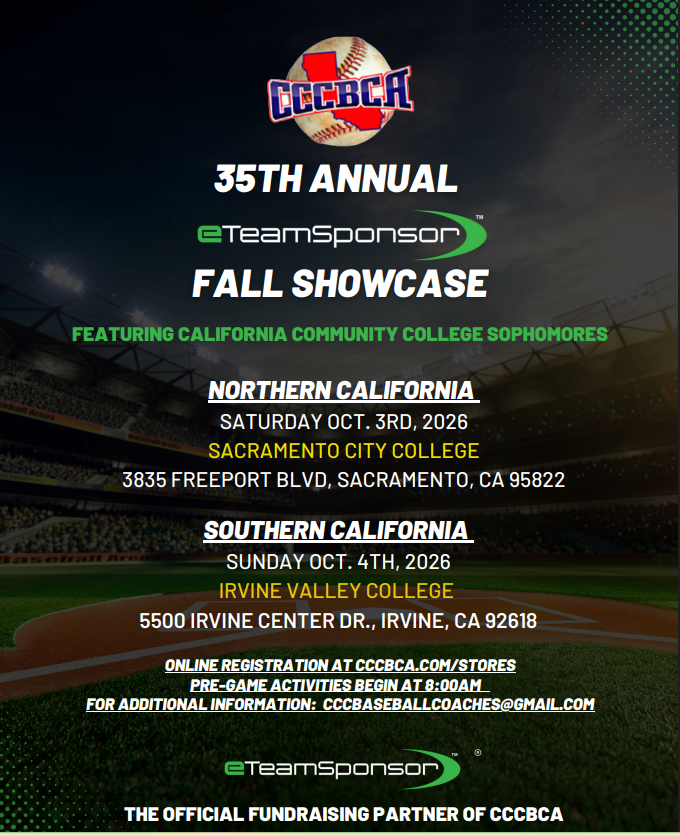 cccbca1's tweet photo. 35TH FALL SHOWCASE, ROSTERS SET!!!
NorCal, Sacramento City College, Saturday, Oct. 3
https://t.co/149XI5zyoC
SoCal, Irvine Valley College, Sunday, Oct. 4
https://t.co/uFY7VYEp4M https://t.co/XOSUDAas5n