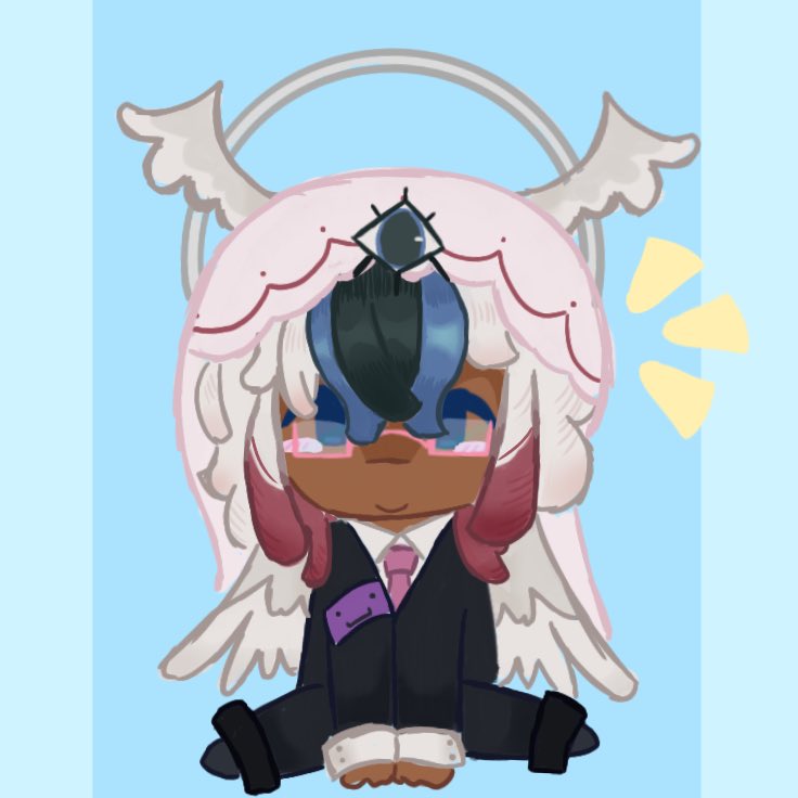 ponkitz_'s tweet photo. i decided i kinda wanted to redo my eggchan design so here’s a mini version 
#eggchan #eggchanfanart #uusmp https://t.co/aBssQWCKUc