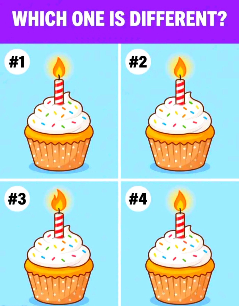 SnapQueenz9245's tweet photo. Can You Spot the Odd Cupcake? 🎂 https://t.co/OAGeFmFgvh