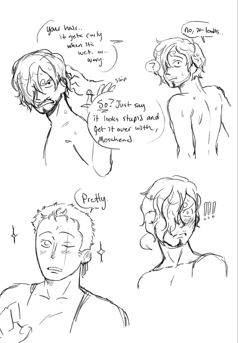 bbgenjoyer's tweet photo. curly (doodle i’ll never finish lmao) #zosan #ONEPIECE〜 https://t.co/i0my0VqMyZ