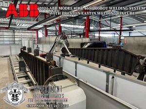 AllInFishing2's tweet photo. Did you know? Robot welding systems boost production efficiency by 40%+ 🤖 Check out this ABB IRB 4600 ROBOT WELDING SYSTEM - perfect for manufacturers. Available now on eBay. https://t.co/kZjwEX8rTw #RobotWelding #ManufacturingEquipment #IndustrialRobotics https://t.co/hYix8NsTNz