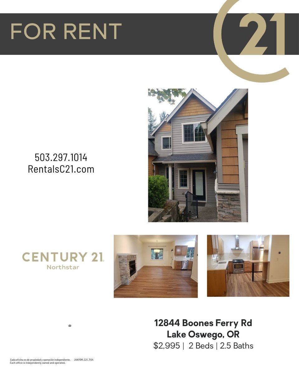 C21Northstar's tweet photo. #lakeoswegoor #milwaukieor #century21 #century21northstar #portlandoregon #beavertonor #salemor #oregonrealestate #vancouverwa #vacationrentals #longviewwa #forestgroveor #longbeachwa #astoriaor #oceanparkwa #oregonpropertymanagement #hillsbororor #portlandpropertymanagement https://t.co/2xkbwIb9v3