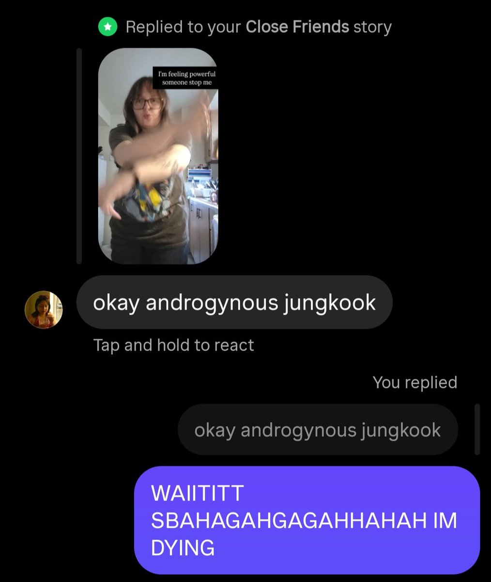jijminjiming's tweet photo. "They fear a they them with a lesbian haircut" and this is the reply I get 😭😭 I'm still https://t.co/2dtPPjKQhp