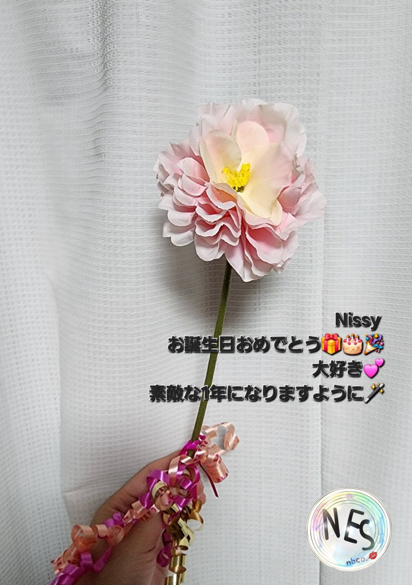 haaanaaa007's tweet photo. #Nissyに想いを込めて差し出す一輪のお花
#Nissy40thbirthday_1輪ずつを花束に💐
#西島隆弘誕生祭🪄
#Nissy0930🎩
#Nissy40thBirthday💋
#NES💫
#NESnbco.🌟
#Nissy
@NissyStaff

#NBE
#NissyHBD https://t.co/2jOLuFq3rr