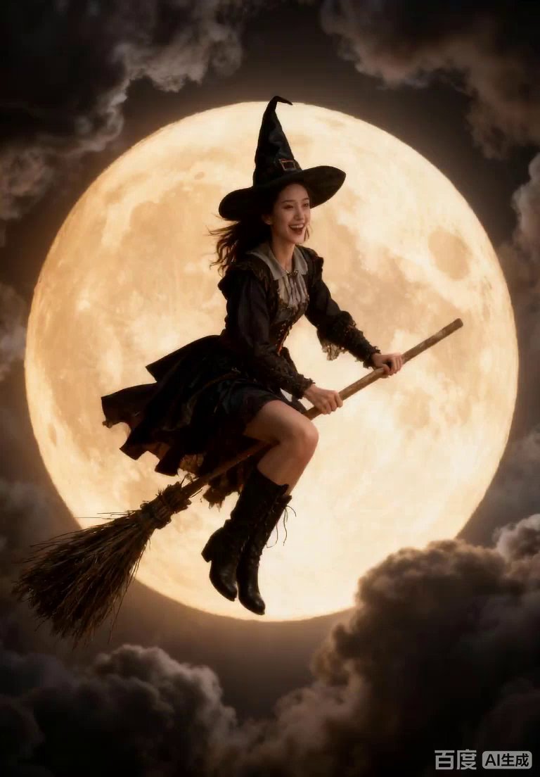 HarniNeti's tweet photo. Looking up at the sky, I hold a burning torch with a lovely witch, my love like a small, steady star—charming and warm.， https://t.co/vq9uMf2Xbv