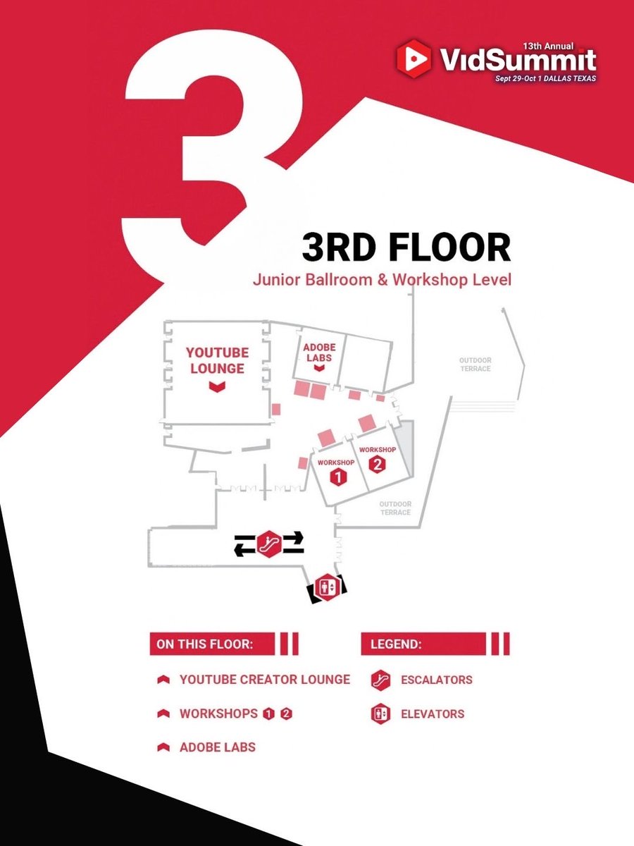 vidsummit's tweet photo. VidSummit 2026 floormap https://t.co/MH7vW6lUZM