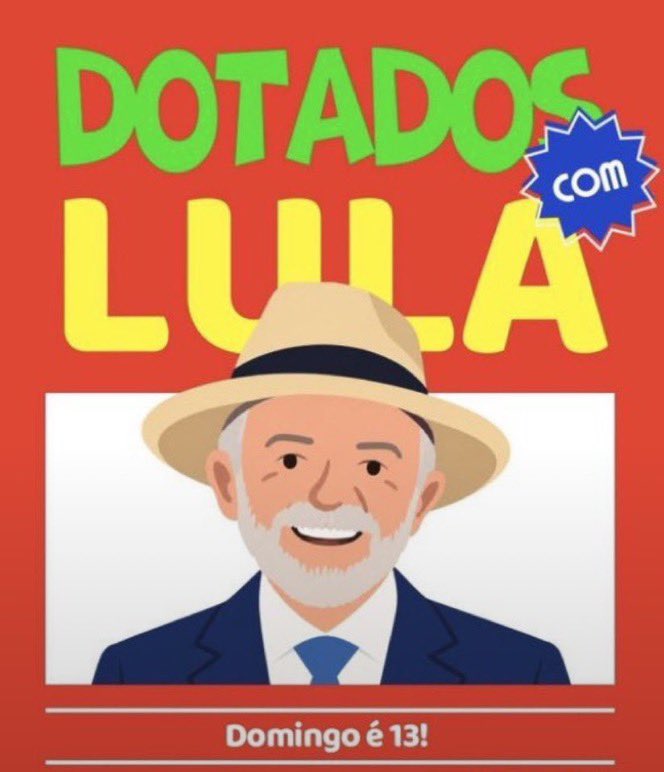 nerddotado01's tweet photo. DOTADOS COM LULA  !!!⭐️ https://t.co/1XkFoAQqdU