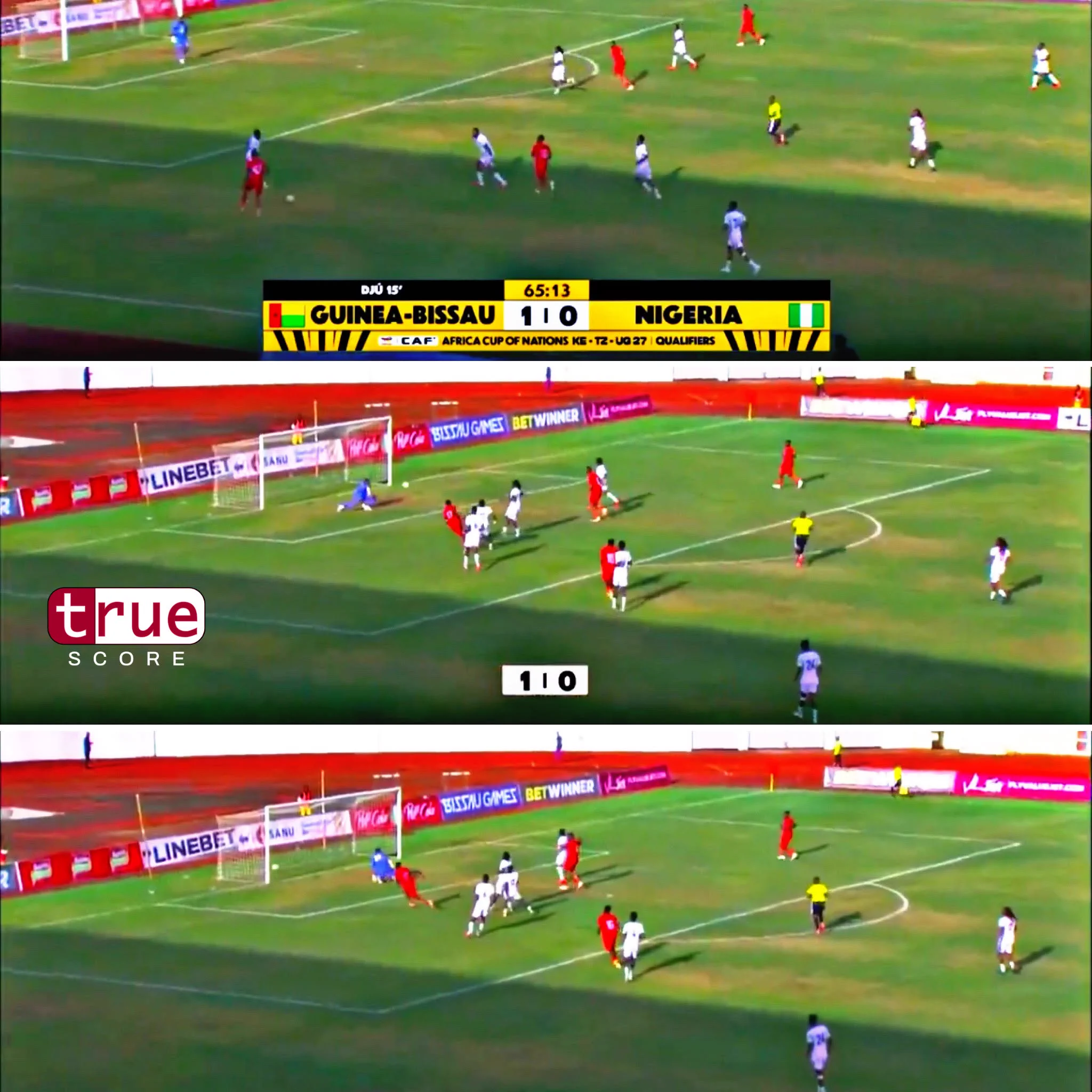 True Score on X: "In the 66th minute, Mama Baldé received the ball from ...