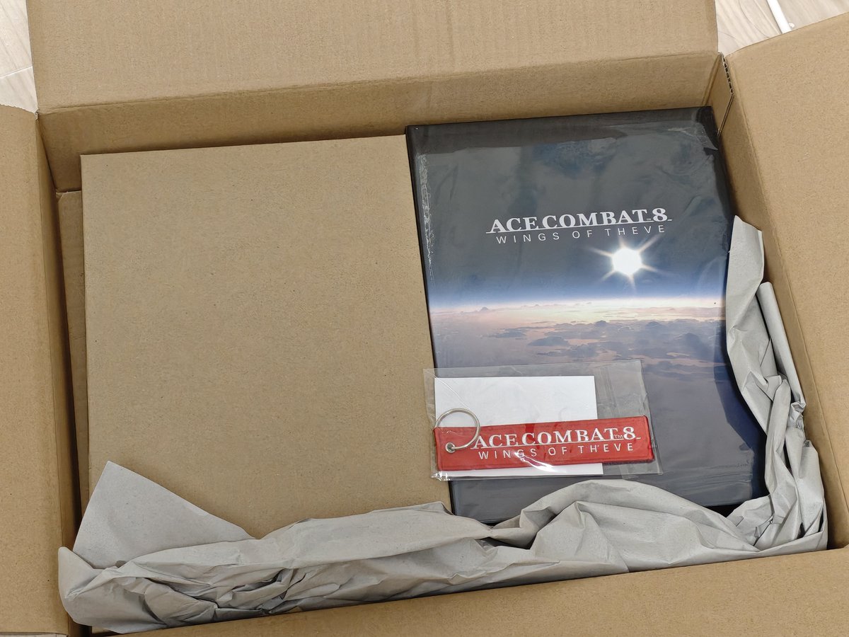 newwaveR2's tweet photo. 一日遅れたけど自分も英雄(シーヴの翼)になってきます!
#ACECOMBAT8 https://t.co/MNdoeQlih2