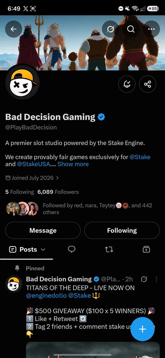 vantaeskie's tweet photo. @PlayBadDecision @Stake tagging: @lovesuserthv_ @thousandzwinter 

stake: deareyndyel 

That 270k hit is wild! 🍀💸 Thank you so much for the chance fam  @PlayBadDecision 🫡 https://t.co/B791VW0le8