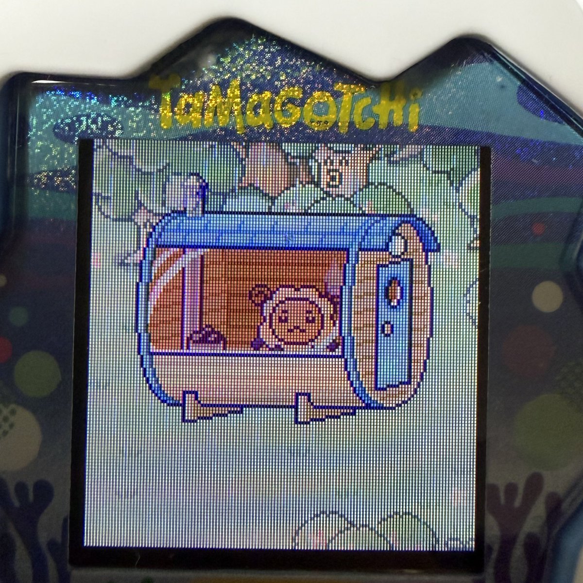xorihulcon's tweet photo. たまごっちかわいい バレルサウナと温泉 #TamagotchiParadise https://t.co/Ngo0QGuOdg
