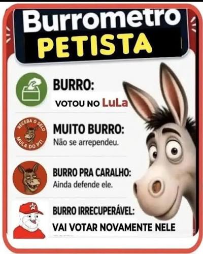 Jim_ctba's tweet photo. @Metropoles Carne de burro? Vão sacrificar os esquerdistas e vender a carne pro povo? Ai não dá. Carne de esquerdista é contaminada com todo tipo de narcóticos e outras coisas que esquerdistas usam que não dá nem para imaginar kkkkk https://t.co/B9w8unXo5M
