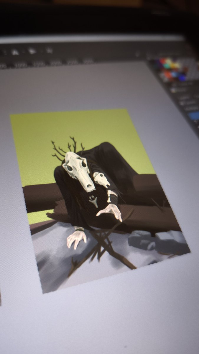 PatkusArt's tweet photo. Currently fighting with this painting...

The painting is winning 😩 https://t.co/NINzhw5TAi