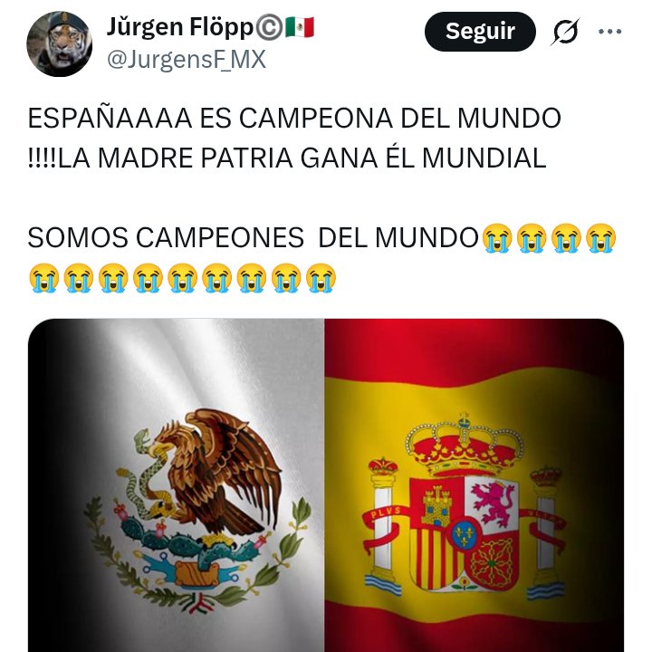 vnphughplesss's tweet photo. @vdzmaik @elgatolol561 @ElCasti95376954 LA MADRE PATRIA🤣 https://t.co/ge0D6rVjJ5