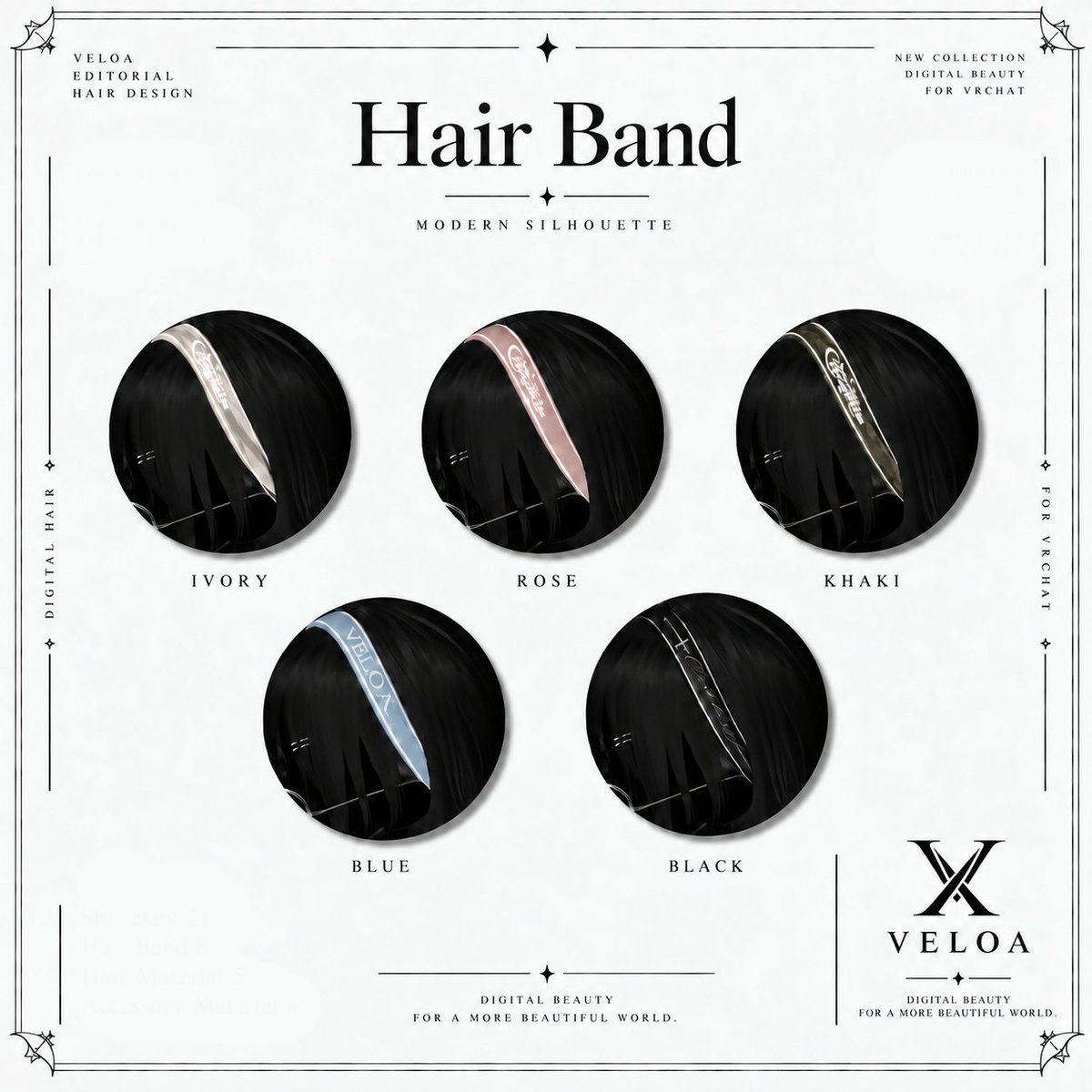 Veloa_VRchat's tweet photo. Aveline Hair — NOW ON SALE
本日より販売開始しました。 ぜひチェックしてみてください!
商品ページ→https://t.co/VwYcQK706K
#VRChat #VELOA https://t.co/PNt8qZT2sL