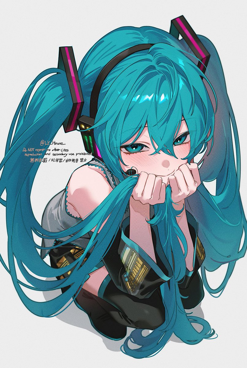 LY_Howe's tweet photo. ミク https://t.co/OVZRk4pkVV