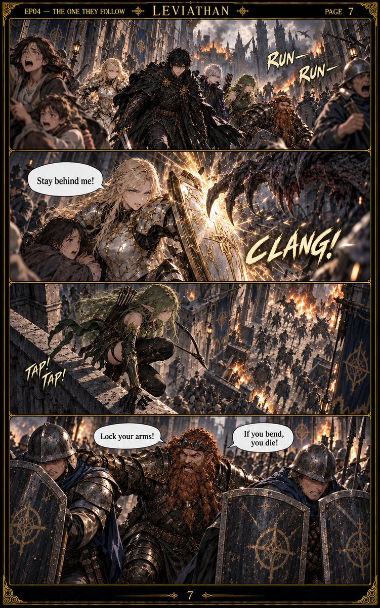 JaehoYangAuthor's tweet photo. βοΈ When the world falls into chaos, heroes rise.
Ancient powers awaken.
And the battle against LEVIATHAN begins.
π LEVIATHAN
Available on Amazon Kindle.
#LEVIATHAN #AmazonKindle #KindleComics #DarkFantasy #FantasyComics #ActionFantasy #EpicFantasy #IndieComics #JaehoYang https://t.co/CDdp7RjqAY