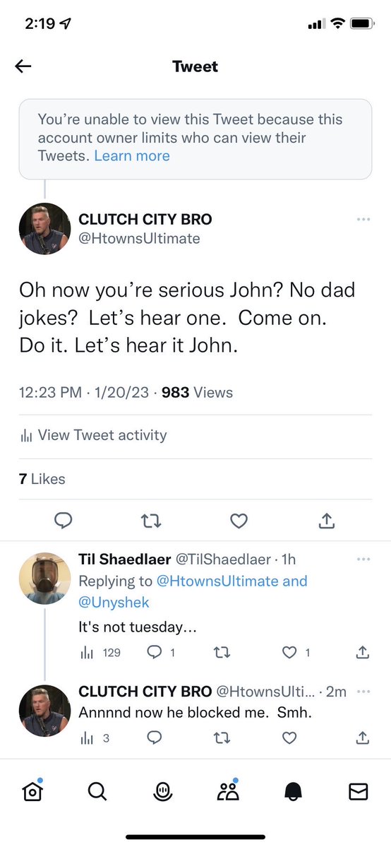 HtownsUltimate's tweet photo. @TechnicalHalo At the time the only news about anything halo related was coming from his account .   Maybe deserved? Idk https://t.co/cBhd7Bl4SU