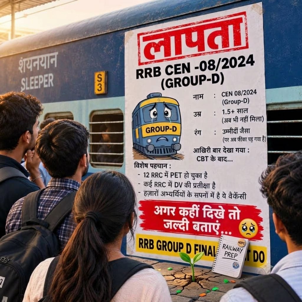 KuldeepNar7387's tweet photo. CEN 08/2024 WCR का PET 2 बार स���थगित। बारिश में PET नहीं, लेकिन उसी ग्राउंड में फुटबॉल, कबड्डी और गरबा हो रहा है! अभ्यर्थी वर्षों से इंतज़ार कर रहे हैं। PET की तारीख आज जारी करें और 15 से पहले PET कराएं। @RailMinIndia @drmjabalpur @BhopalDivision #rrc_wcr_pet_date_jari_karo https://t.co/s2WaTpC0CO