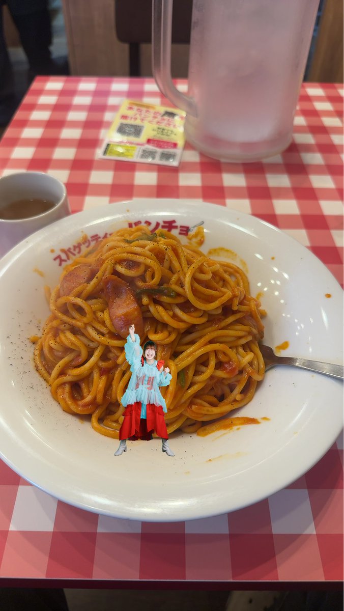 pandarake_'s tweet photo. パンチョのナポリタンメガ盛り600g
喰らってみた🍝 https://t.co/ff8y0J0Lpe