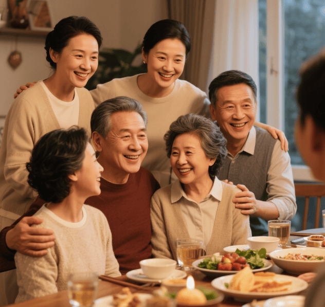 6t9HQPHNydVRSHu's tweet photo. [This photo captures a moment of clear exposure, showing the Zhai family's peaceful outdoor gathering.]， https://t.co/hE4gsUAw1q
