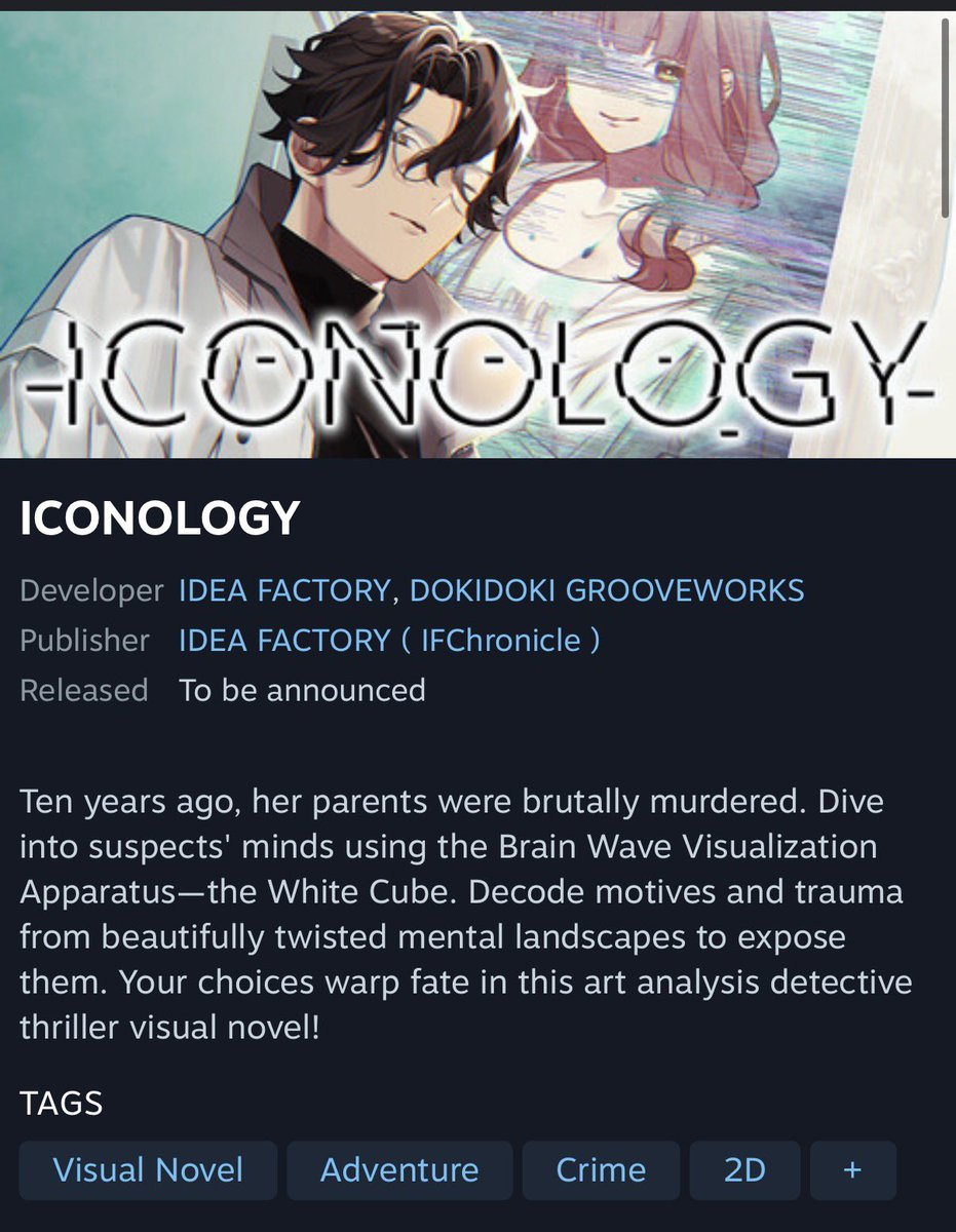 yoyoyogurt247's tweet photo. Wishlisted ✅
IF seems really prepared and confident (?) about this new brand IFChronicle. Pushing promo materials in different languages on multiple platforms, launching the website and Steam page on day 1… I actually need this game rn and need it to be good. More FeMC VN! https://t.co/HBFlgNDiu2