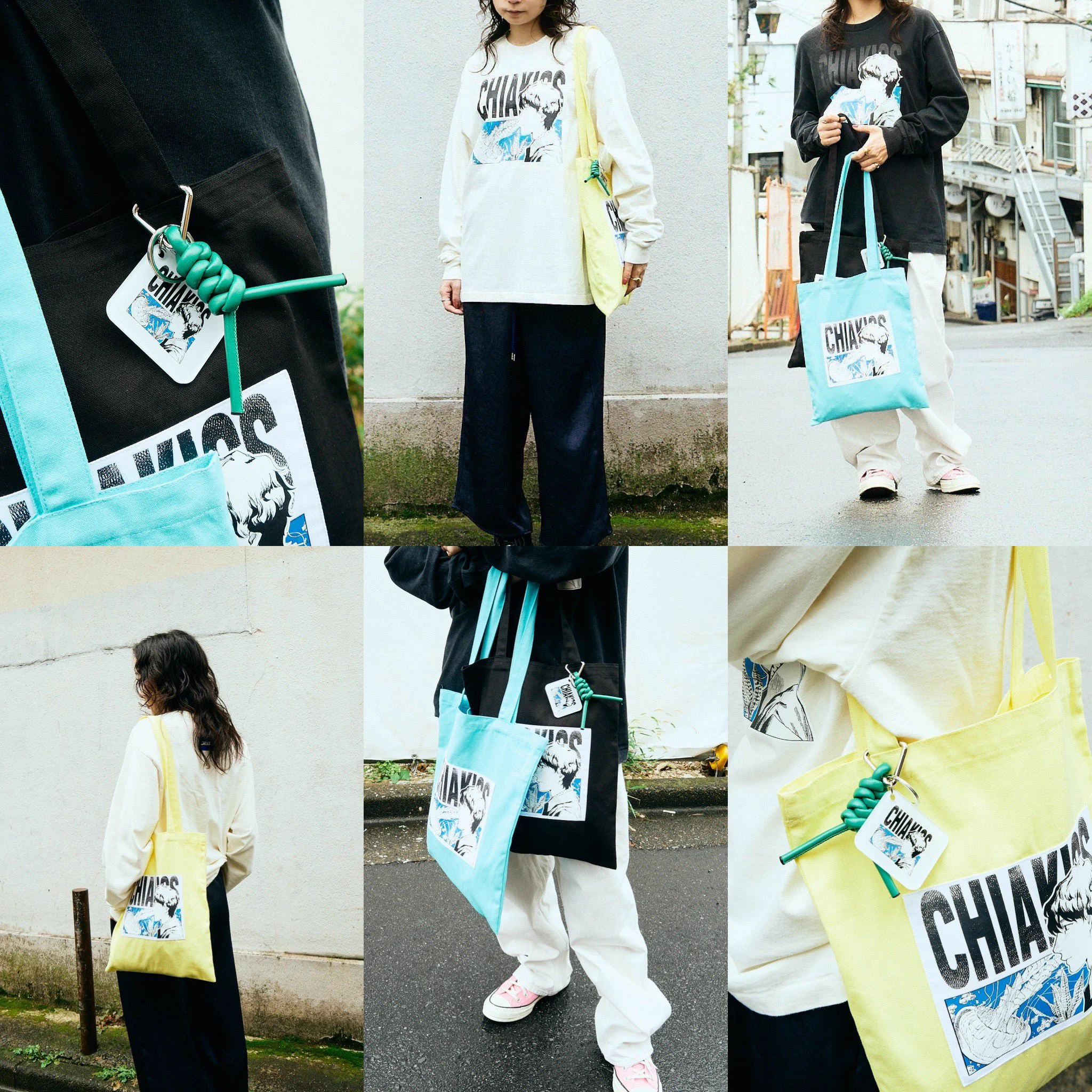 小林千晃 CHIAKISS およ トートバッグ GRAY 小林千晃 على X: 