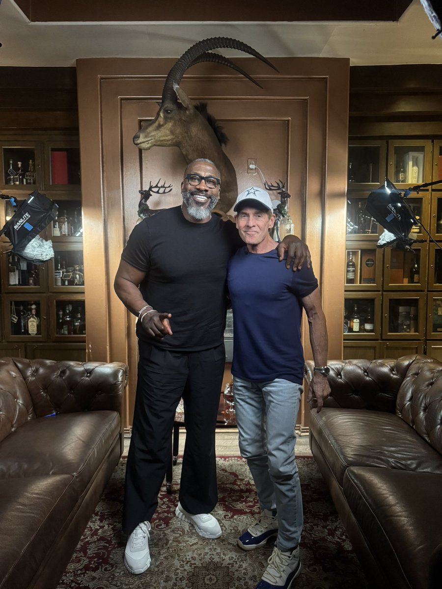 RealSkipBayless's tweet photo. HEADS UP: My episode of Club Shay Shay drops tomorrow.@ClubShayShay I had an amazing couple of hours reminiscing with my Undisputed partner and friend @ShannonSharpe about what made us legendary and why the show ended prematurely. https://t.co/TdvvYG8r4d