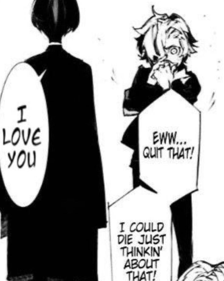 moekeisuke's tweet photo. why does dazai lwk resemble a q tip in this panel https://t.co/DQ5DedURHG